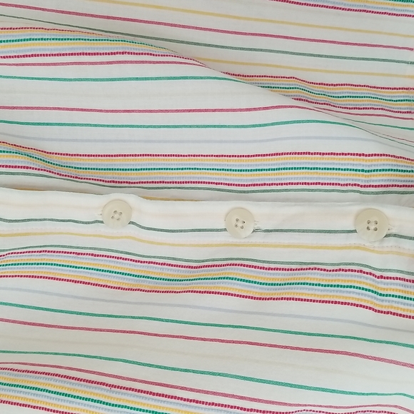 Madewell NWOT striped button down tank size Medium - Picture 2 of 7